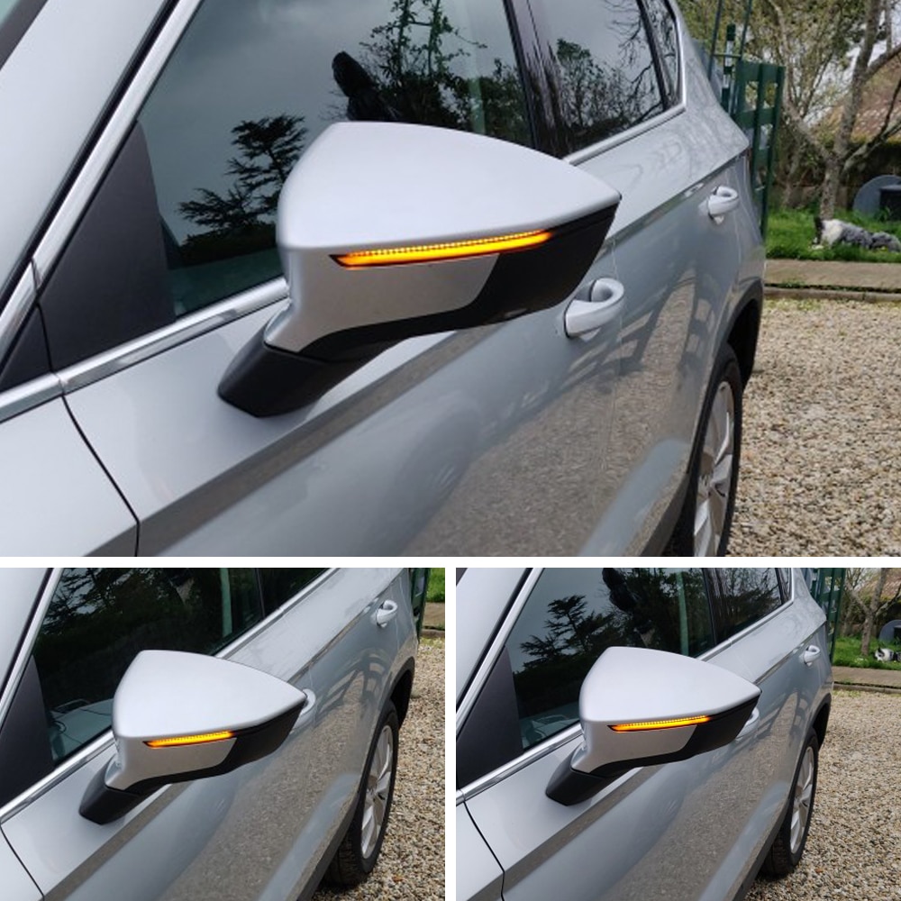 Voor Seat Ateca Cupra 5D Fr Xcellence Dynamische Led Blinker Sequential Turn Licht Indicator Accessoires 2 stuks