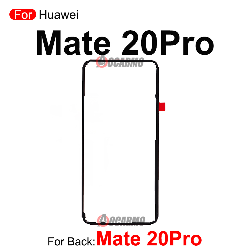 For Huawei Mate 10 20 30 40 Pro Rear Door Housing Mate 20Pro 30Pro Back Cover Adhesive Sticker Tape Glue Replacement