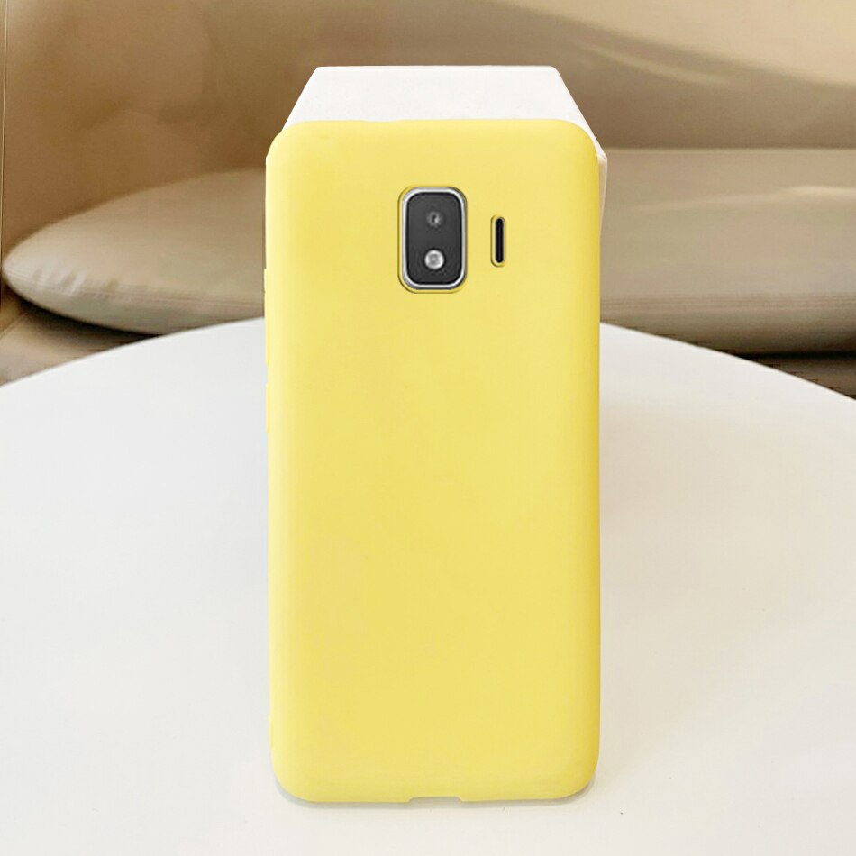 Voor samsung galaxy  j2 core telefoonhoesje siliconen snoep zachte hoes voor coque fundas samsung  j2 core  j260 sm-j260f hoesje