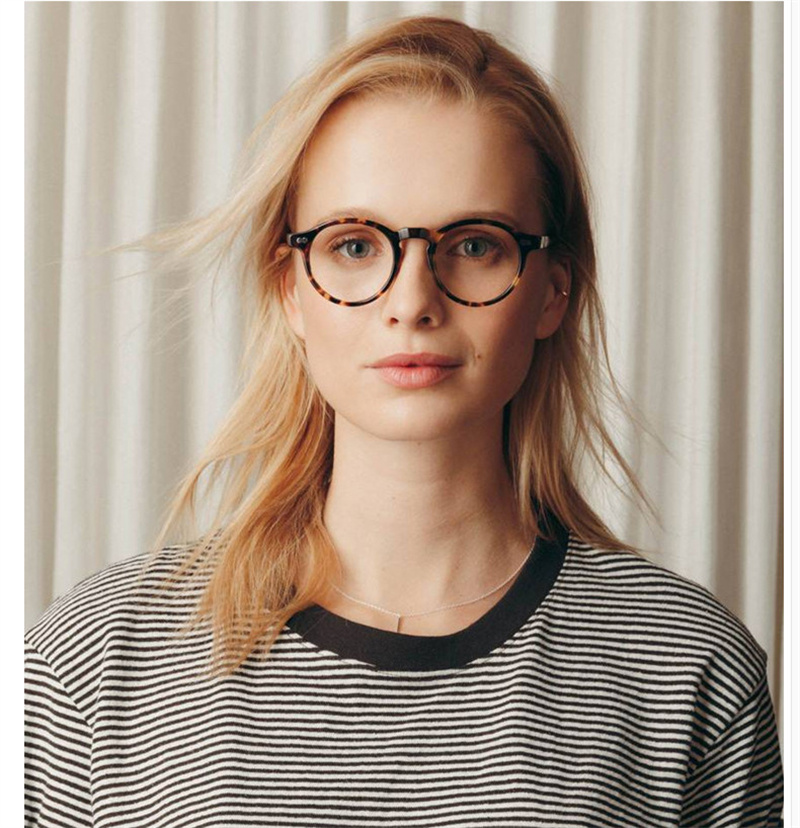 TOP Grade Japanese Retro Anti Blue Round Glasses MILTZEN Myopia Men Frame and Women Eyeglasses Prescription Eyewear