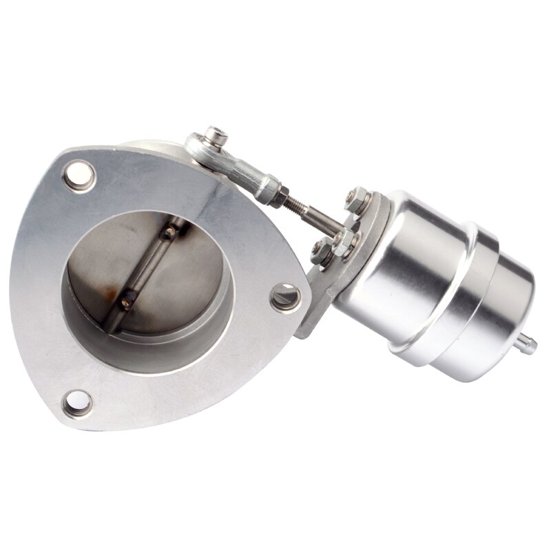 Evil energy 2.5 '' 63mm eksosregulering utkoblet boost aktivert ventil med vakuumaktuator åpen lukk