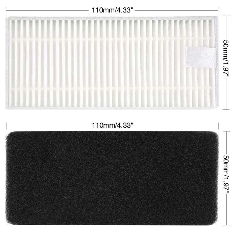 Replacement Part Kit for Eufy RoboVac 11S RoboVac 30 RoboVac 30C RoboVac 35C RoboVac 15C RoboVac 12 RoboVac 15T Robot Vacuum Cle