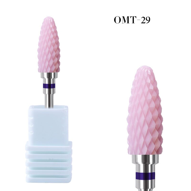 Fraise pour manucure et pédicure moulin Machine électrique pour ongles mèches de perceuse à ongles électrique Nail Art moulin outils de vernis à ongles: OMT-29