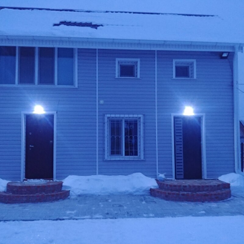Luz Solar LED de 3 lados para exteriores, lámpara de luz para exteriores, iluminación exterior, Sensor de movimiento PIR, 3 modos