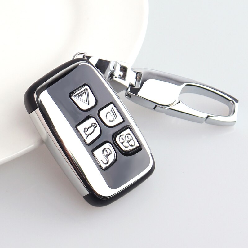 Auto Key Case Cover Shell CarKey Set Voor Land Rover Range Rover Sport Evoque Freelander2 Voor Jaguar XF XJ XJL XE C-X16