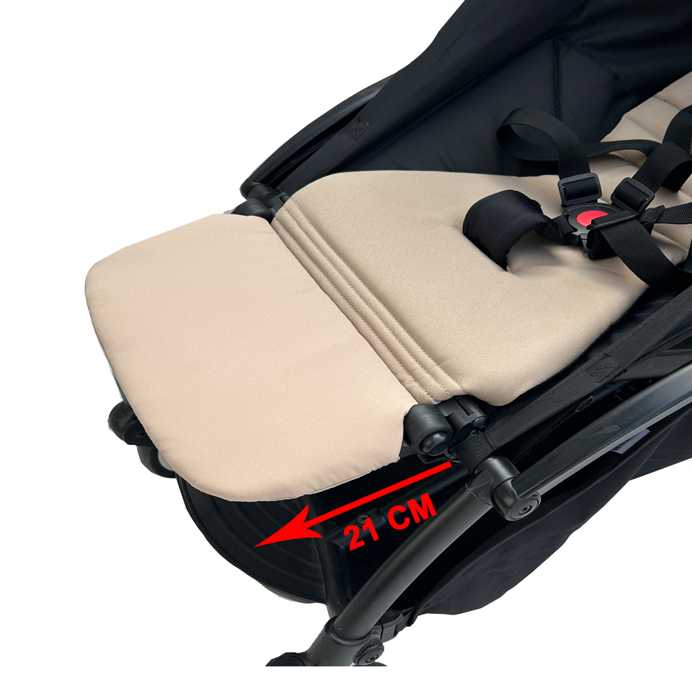 Acessórios para carrinho de bebê, placa de descanso para pernas, estender estribo para babyzen yoyo2 yoyo 2 yoya carrinho de bebê: Dourado