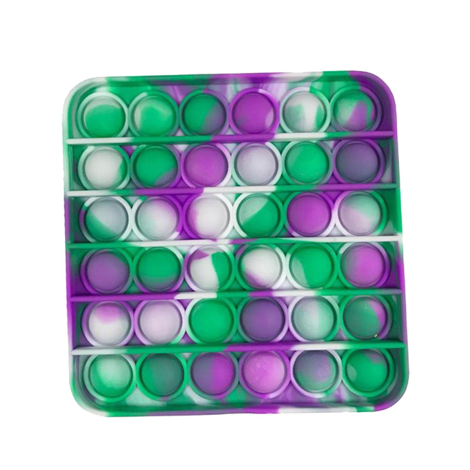PopIt drücken blasiert Zappeln Spielzeug Erwachsene betonen Linderung Spielzeug Antistress PopIt Weiche Squishy Anti-betonen Anti betonen Kasten поп ит: B