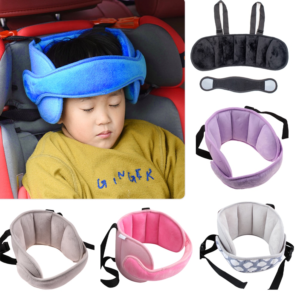 Bilsikkerhed børn fastgørelsesbånd autostol søvn lur kid sove hovedstøtte bælte positioner baby soller holder bælte