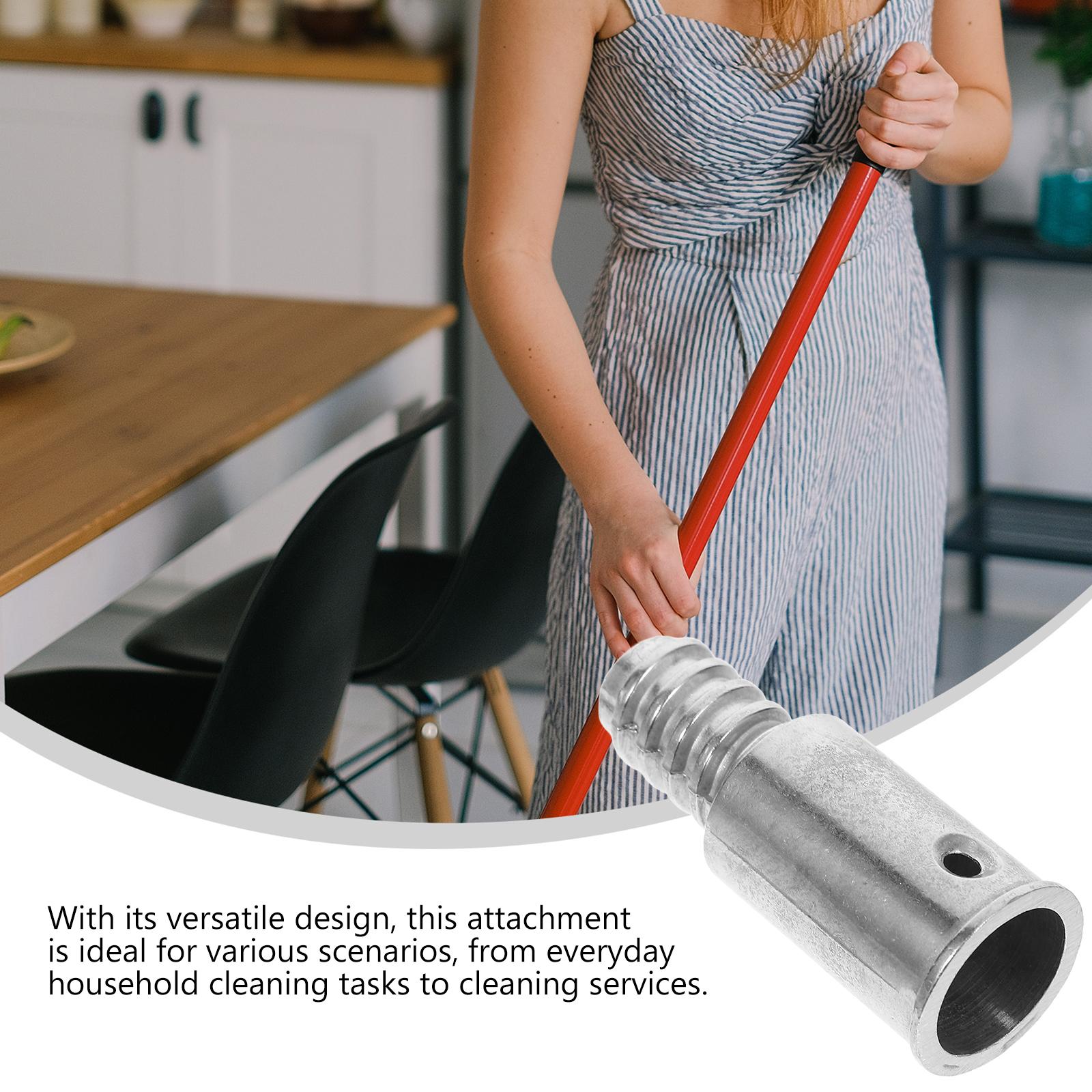 Threaded Connector 4mm Aluminium Broom Paint Roller Extension Pole Stick Extension Pole Adapter Paint Roller Tip Replacement