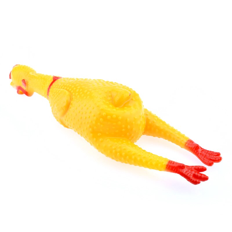 Rubber Chicken Dog Toy dogs pet chicken dog chew Vent toy Mystery Screaming chicken pets toys Dog Play Tooth Toy