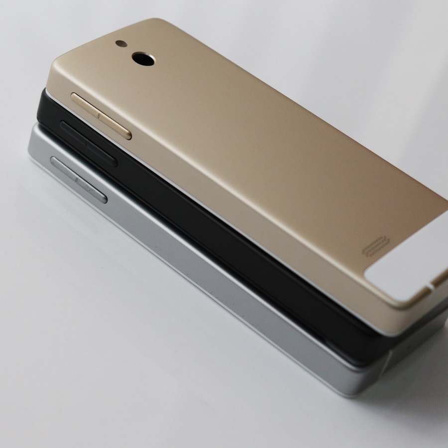 Originele Volledige Set Voor Nokia 515 RM-952 Behuizing Voor Midden Frame Met Out Glas + Battery Cover Case Met volume Knop