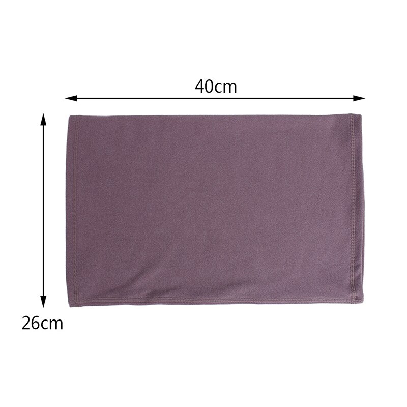 Vinter tørklæde rør gamacher termisk tørklæde ensfarvet hals varmerehalv ansigtsmaske coverbandana efterår tørklæde multifunktionel hals