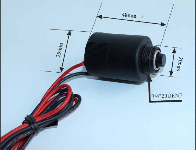 Zanchen BM-02-DL DC Vergrendeling solenoid compatibel Bermad/Dorot/Toro