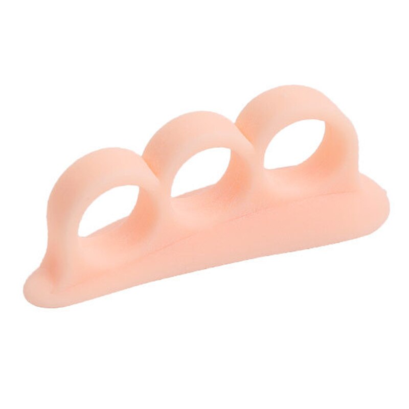 1Pair Soft Silicone Toe Separators 3/5 Holes Elastic Bunion Corrector Orthotics Toe Straighteners Relieve Foot Pain Unisex: 003 3 holes