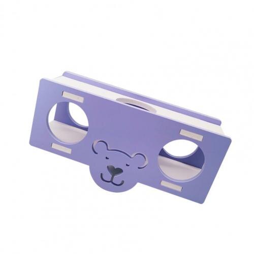 Doskonała huśtawka chomika zabawna łatwa w montażu zabawka chomika premia DIY: purpurowy