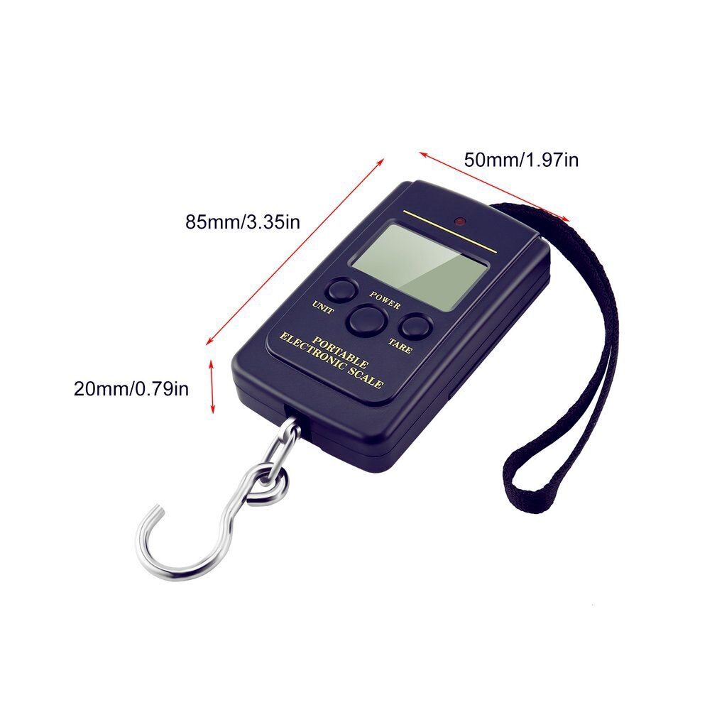 Portable Mini Hand Held digital Hanging Scale for suitcase Travel bag Electronic Weighting Luggage Scale fish Hook Balance