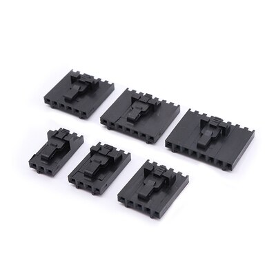10 zestaw MX2.54 złącze Dupont 2/3/4/5/6/8/12Pin z klamrą pasa jeden rząd 2.54mm prosty Pin zakrzywione Pin obudowa terminale