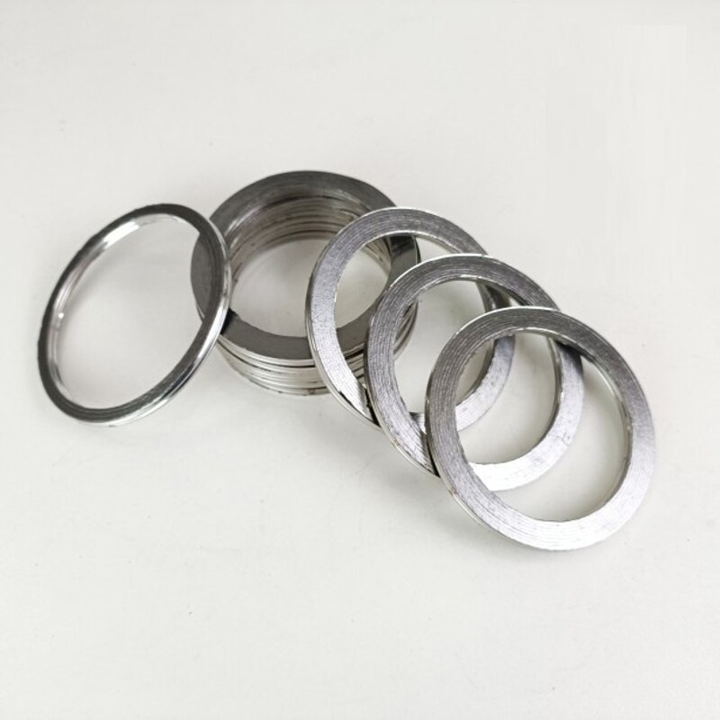 Car Engine Exhaust Gasket Thickness 5mm Exhaust pipe metal gasket V type W type O type flange seal gasket