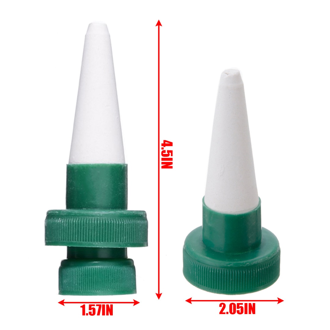 8/12 set Drip Irrigation Watering System Automatically Humidifier Drip Water Dispenser Plants Waterer Bottle Dripper