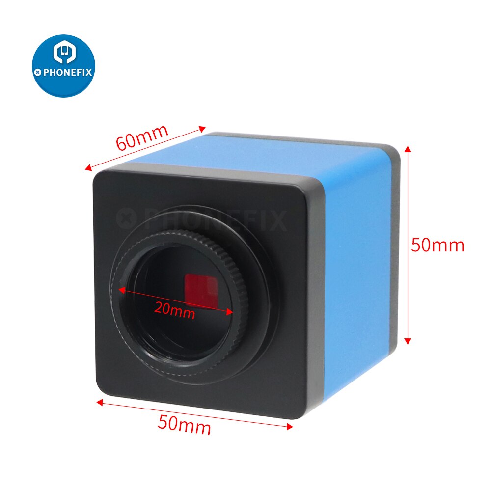1080P 13MP HDMI VGA Industrial Video Microscope Camera Microscopio C MOUNT Camera For Phone PC PCB IC Observe Soldering Repair