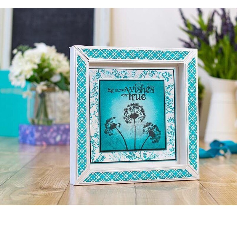 Photo Frame Square Shadow box Metal Cutting Dies Stencil Scrapbook Album Embossing For Card Making Handcrafts Decor