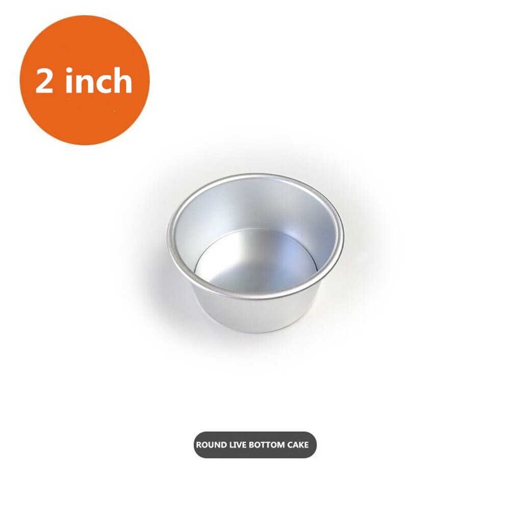 2/4/6/8/10 Inch Round Live Bottom Cake Mold Baking Mold Bread Decoration Non-stick Home Kitchen Oven Baking Tool Tray 1PCS