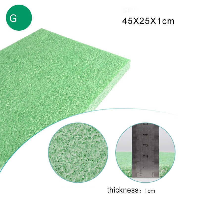 Aquarium filter cotton high density thick cotton purification water sponge filter material aquarium filter bacteria