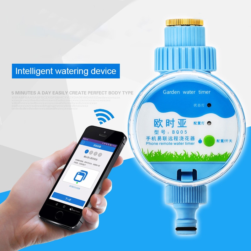 Smarttelefon ekstern hage vann tidtakere intelligent vanningsenhet elektronisk vanning timer wifi controller sprinkler system