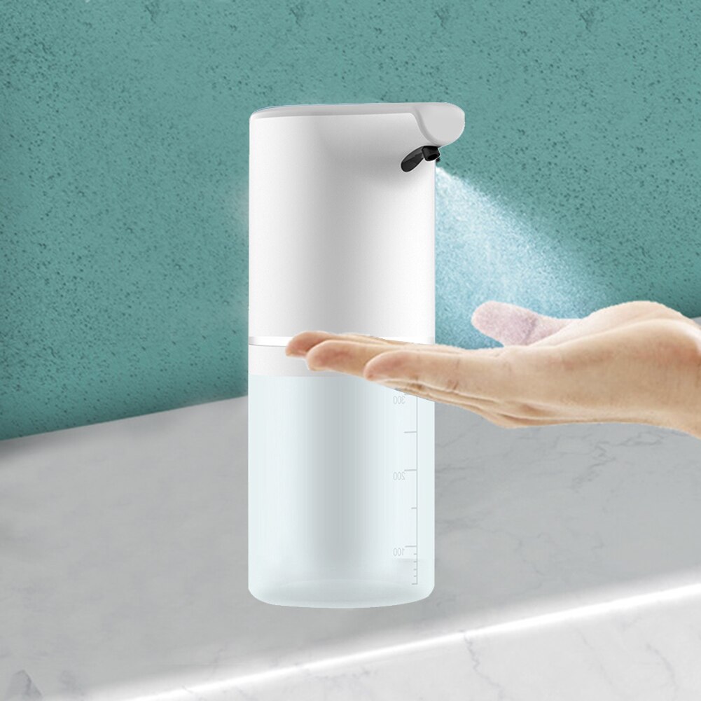 350ML Automatic Soap Dispenser Wall Mounted Touchless Sensor Foam Liquid Wash Hand Machine Soap Dispenser Bathroom Kitchen