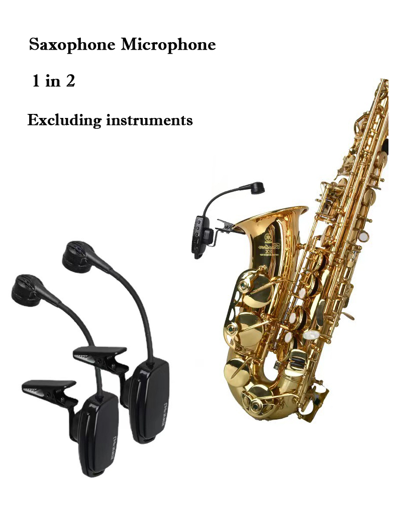 Funk mikrofon geeignet für Saxophon Trompete/Posaune Französisch Horn und andere Instrumente mehrere Orchester sind universell: Himmel Blau