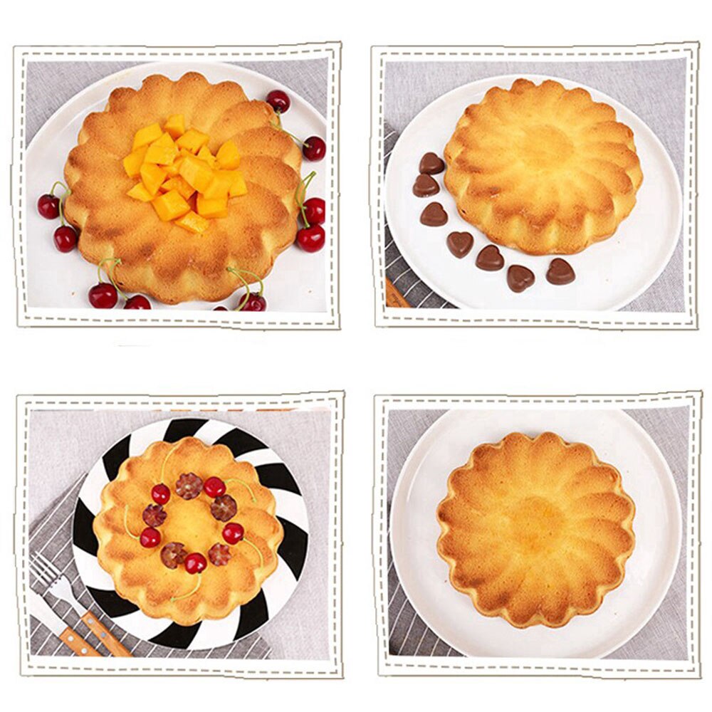 DIY Silikon Backform Sonnenblume bilden 3D Kuchen bilden Fondant Pfanne Muffin Cupcake Küche Backen Gebäck Werkzeuge