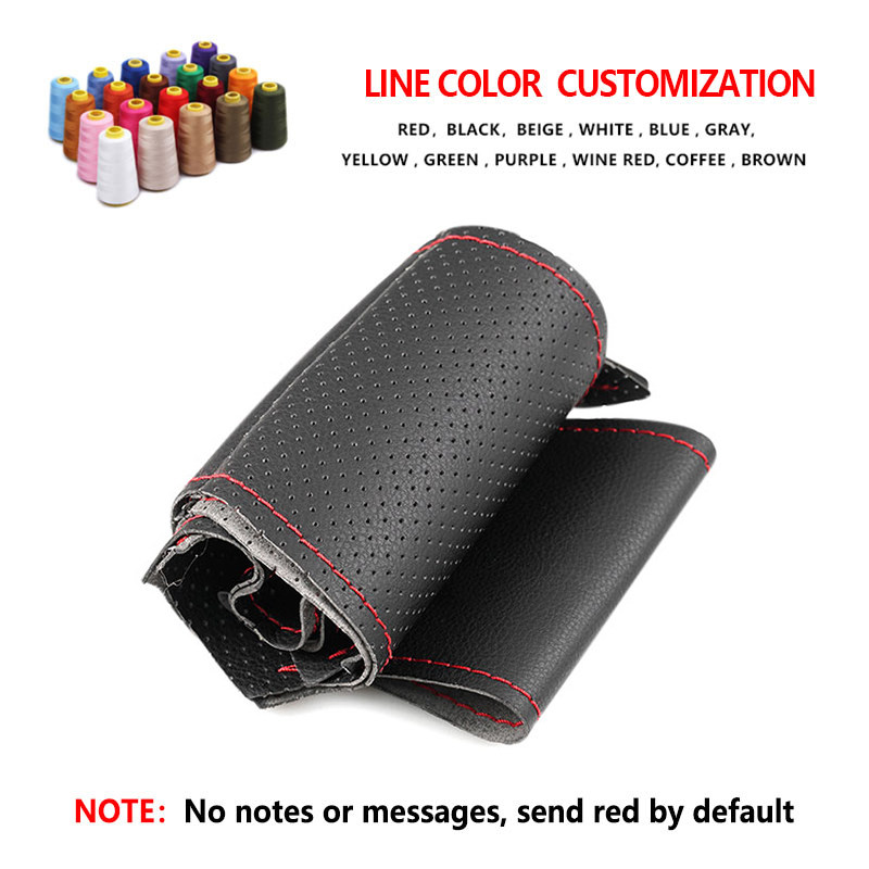 Auto Interieur Stuurwiel Microfiber Geperforeerd Lederen Bekleding Accessoires Voor Bmw X3 E83 2005 2006 2007: MULTI