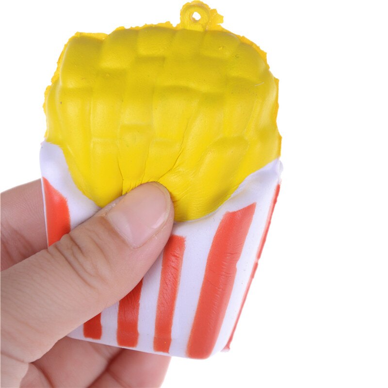 GETTO Morbido Profumato Pane Torta Elasticità Stretch Kid Fun Regalo Del Giocattolo 8.2 centimetri Kawaii Chip Squishy Patatine Fritte Lento In Aumento