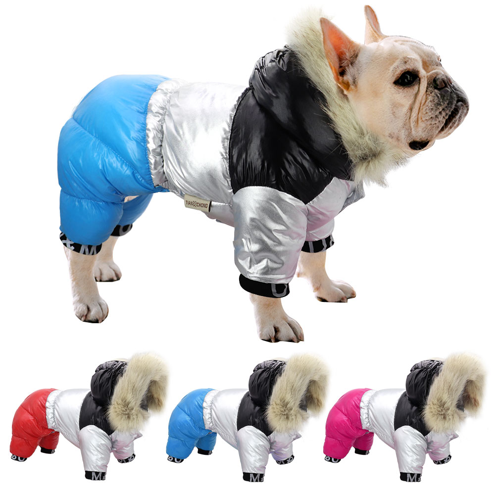 Vêtements chauds pour chiens bouledogue français | Vêtements d'hiver pour chiens Chihuahua Yorkies, manteau pour animaux domestiques, veste pour chiens, vêtements pour animaux domestiques Ropa Perro