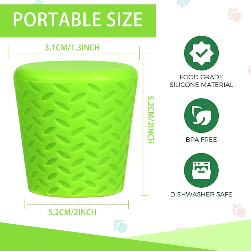 Dog Portable Shower Head Bottle Outdoor Cat and Dogs Shower Cleaning Supplies Pet Travel Shower Suitable for Dog Paw Cleaning