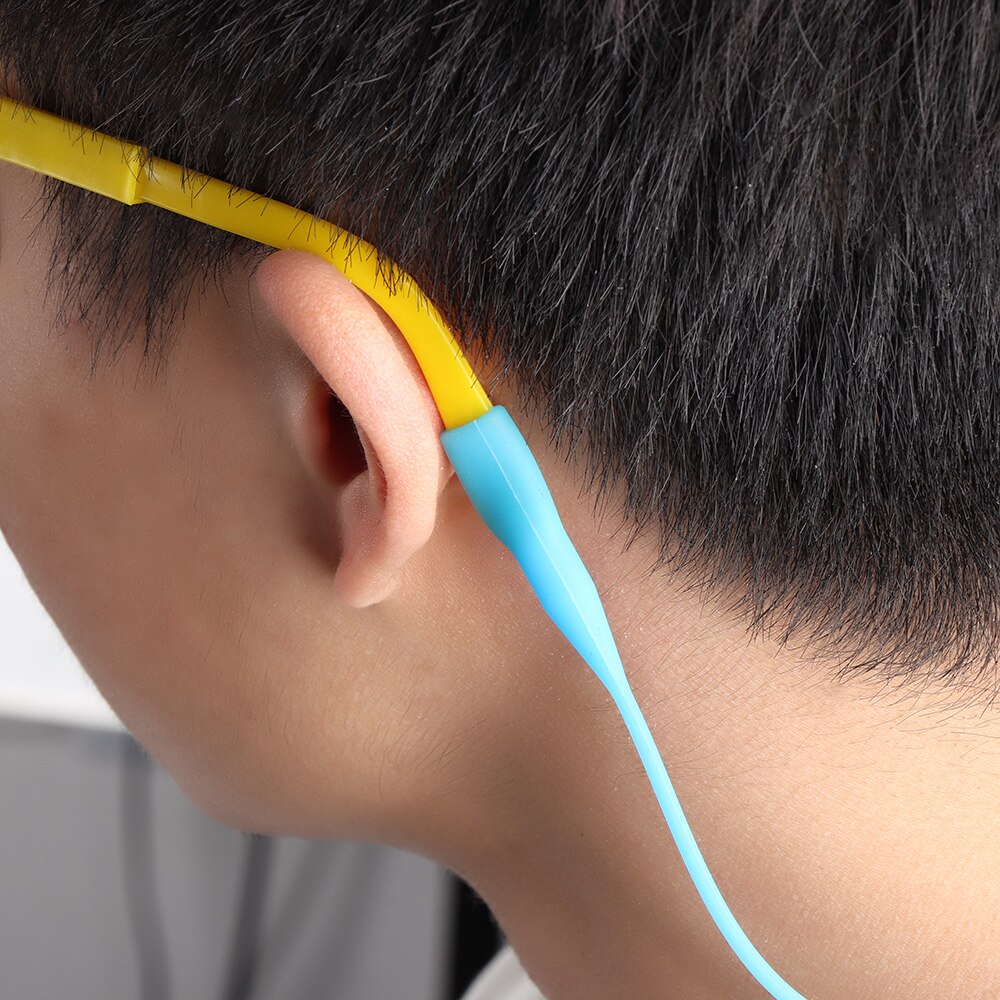 1PC Adjustable Silicone Eyeglasses Straps Sunglasses String Ropes Glasses Chain Sports Band Holder Elastic Anti Slip Cords