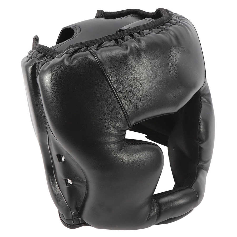 Adult/Children Boxing Helmet Enclosed Boxing Head Guard Helmet Sanda Muay Thai Fighting Protecting Equipment