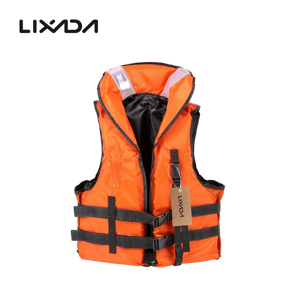 Lixada Polyester Adult Veiligheid Reddingsvest Survival Vest Varen Drifting Waterskiën Veiligheid Reddingsvest Met Fluitje