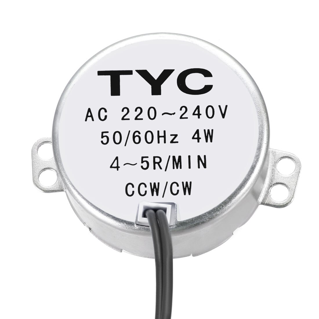 Uxcell Synchron Motor- AC 220-240V 4-5RMP 50-60Hz 4W Doppel Flache ...
