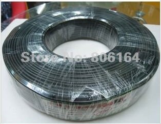 5m-cabo coaxial rg58 do rf de 100m para o preto 50 ohm do conector do friso