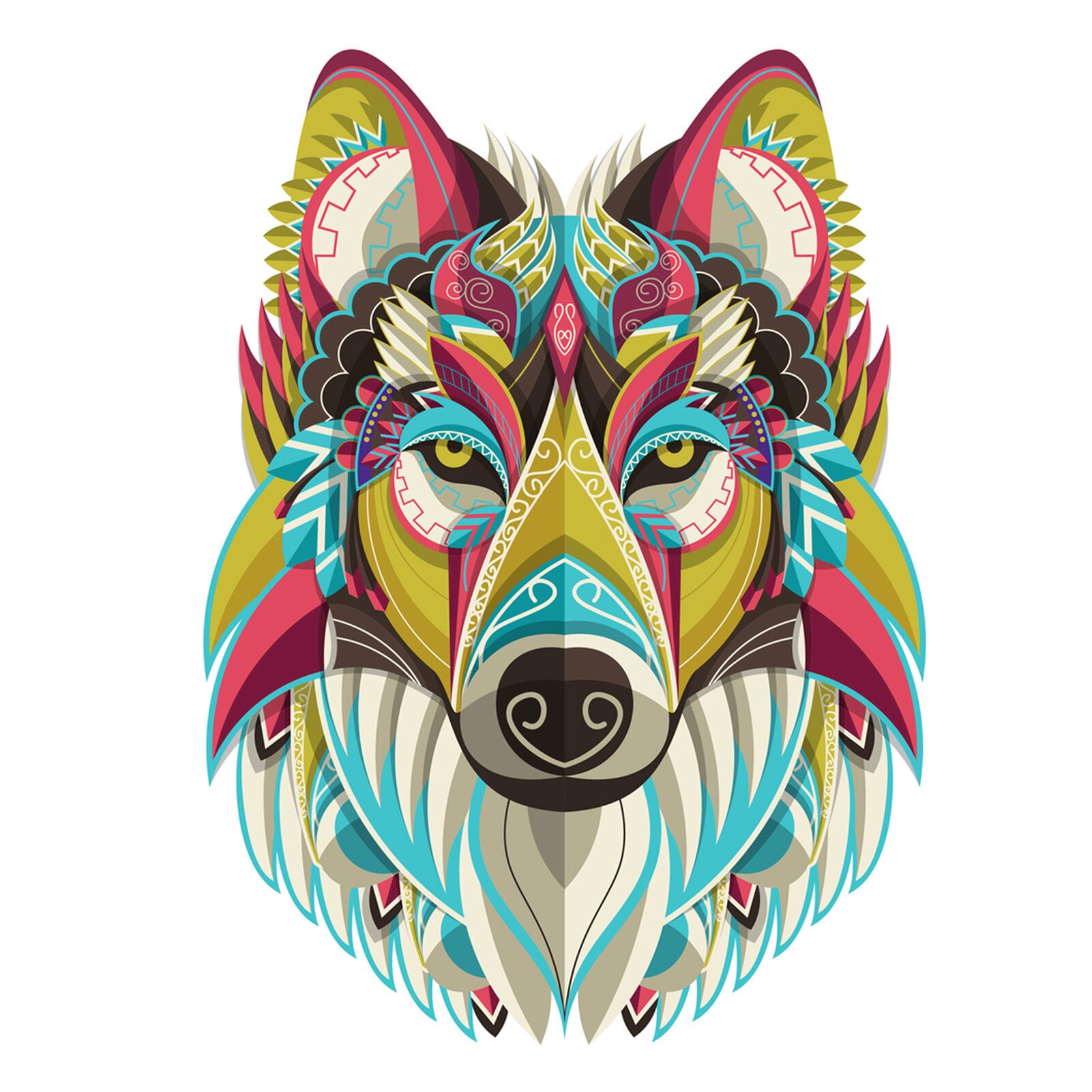 Puzzel Voor Volwassenen Kinderen Diy Ambachten Dier Vormige Kerstcadeau Puzzel NSV775: 1