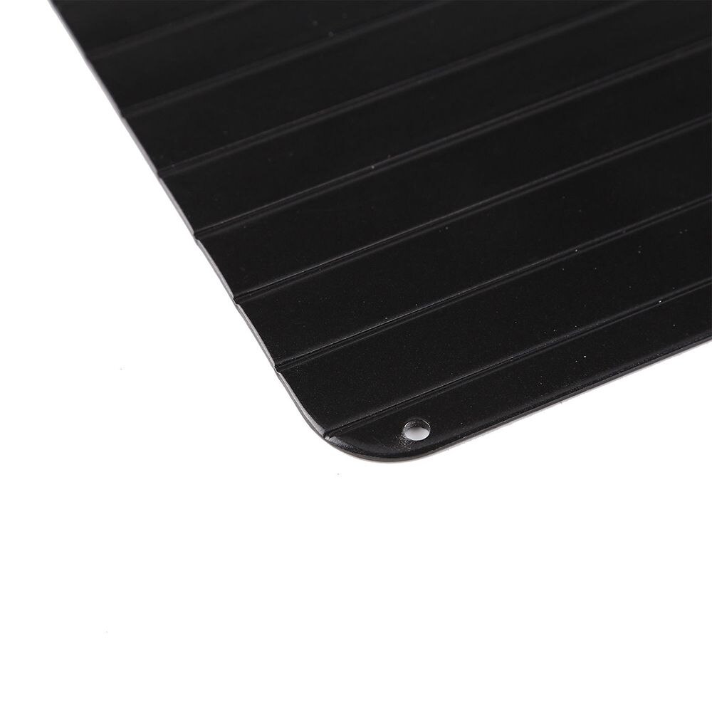 1pc Magic Defrost Tray Metal Plate Defrosting Tray Safe Fast Thawing Frozen Meat Fish Sea Food Kitchen Cook Gadget Tool