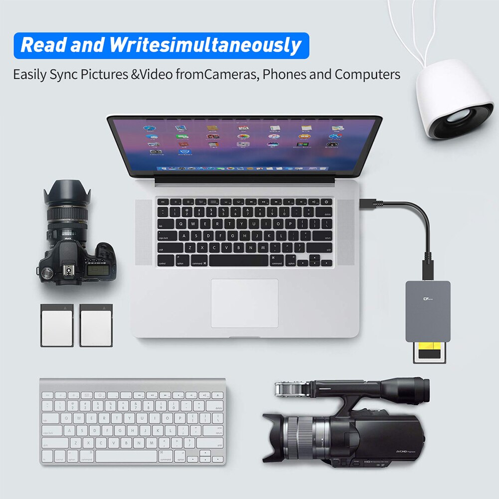 Kaartlezer Geheugen Opslag Reader Computer Type C Card Adapter USB3.1 Gen 2 10Gbps Cfexpress Type B Reader