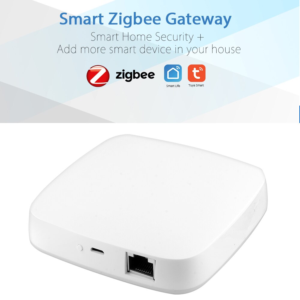 Tuya Zigbee Wired Gateway Hub Smart Home Device Support add APP Gateway Smart Light Control ZigBee