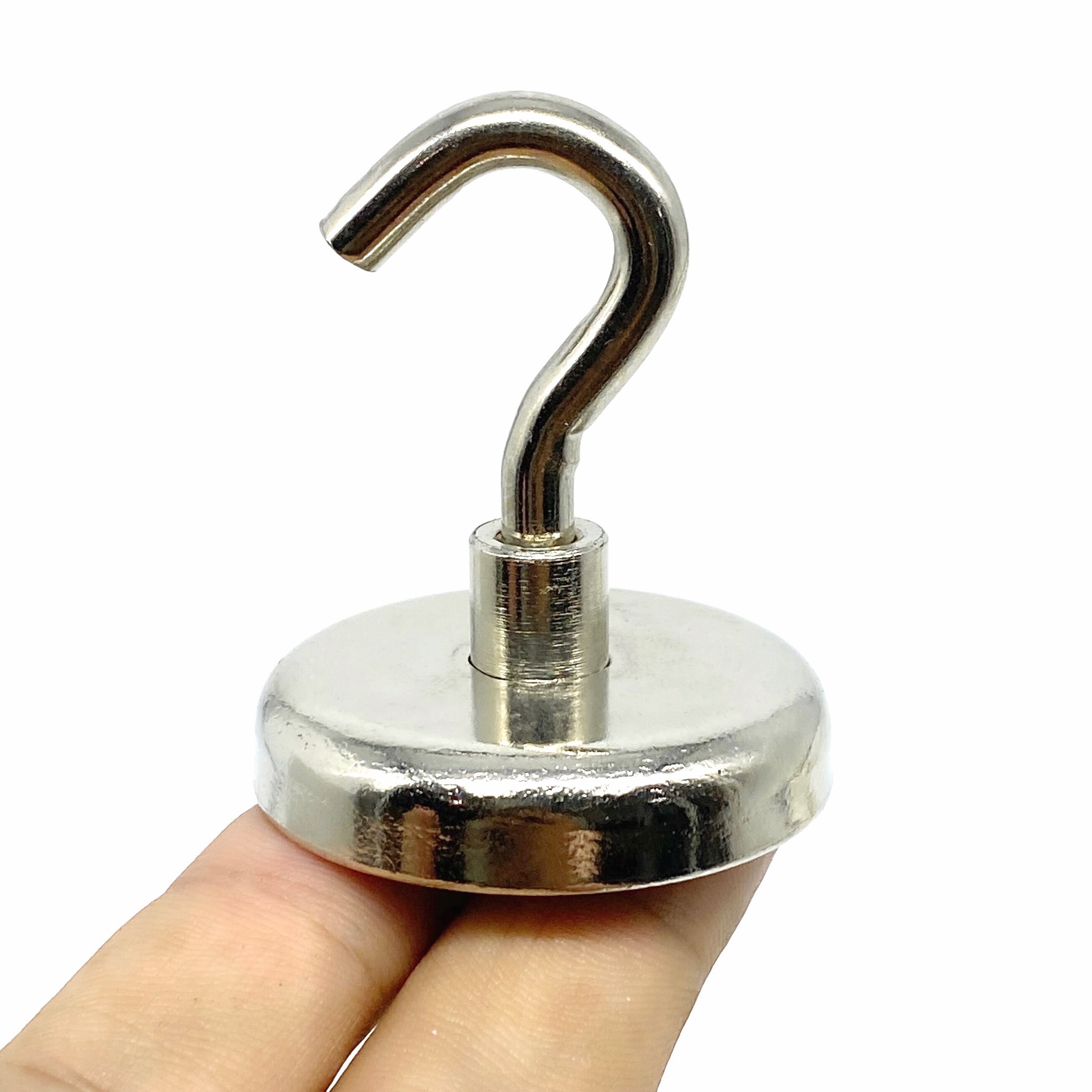 Magnetic Hooks Heavy Duty Magnetic Hook, Strong Neodymium Magnets Hook for Home, Kitchen, Workplace