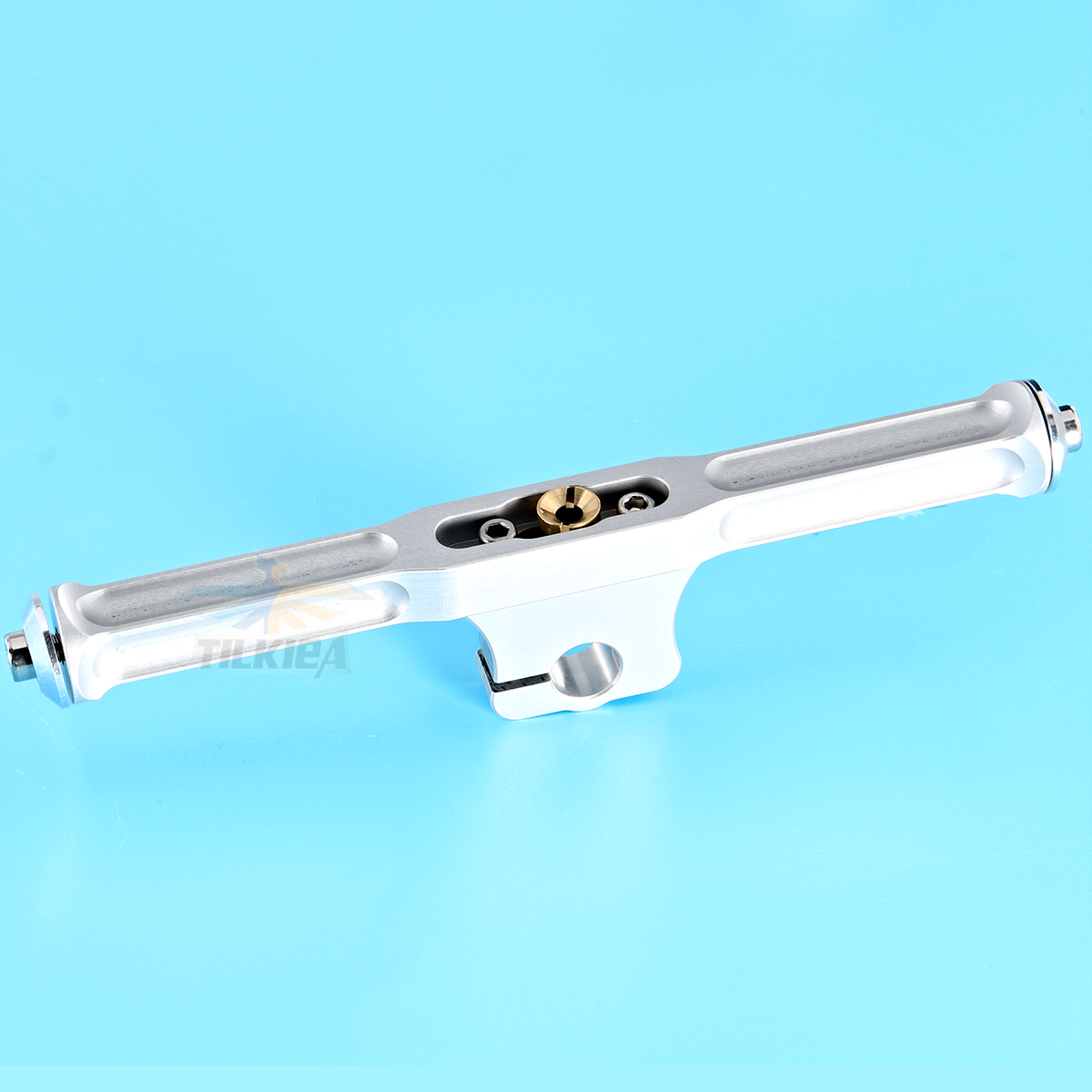 Good RC boat aluminium Length 127mm T-Bar / oil cup for 1/4" cable/strut/shaft Silver