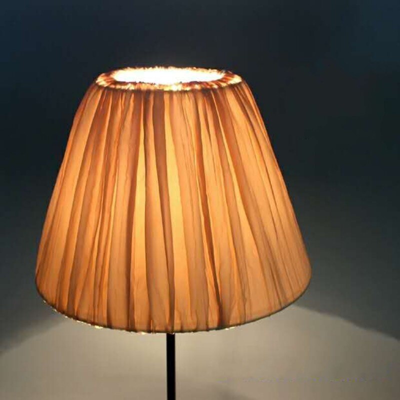 E27 art deco -varjostinta pöytävalaisimiin kangas pyöreä varjostin moderni tyyli lampun suojus seinävalaisimeen pöytävalaisimiin