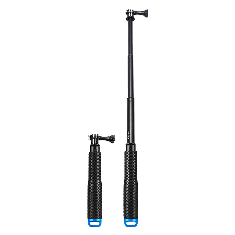 19 "Uitschuifbare Handheld Selfie Stok Telescopische Pole Aluminium Monopod Voor Gopro Hero 5/4/3 +/3 SJ4000 SJ5000 SJ6000 Action