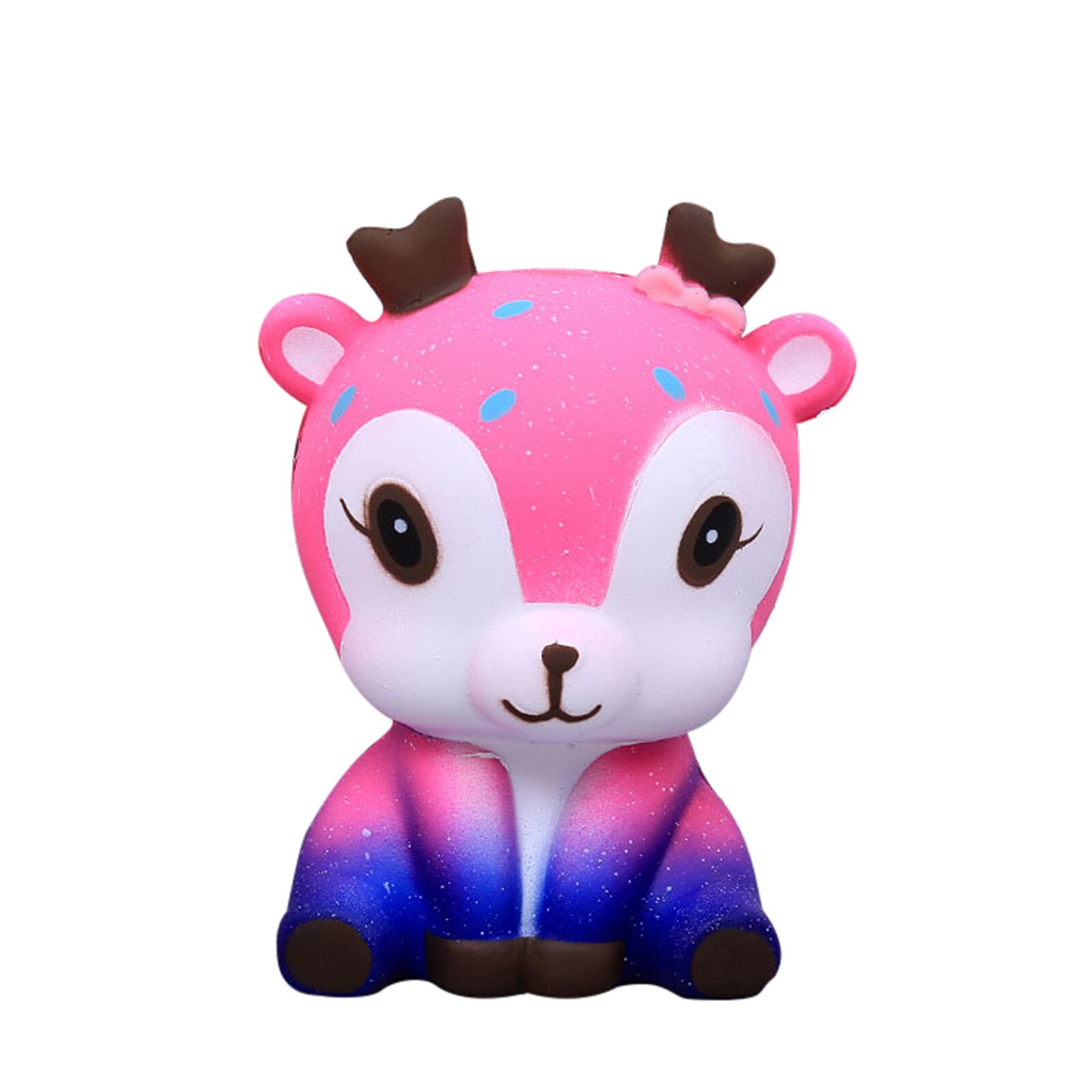 Squishy Kawaii dessin animé galaxie cerf Squishies jouet serrer Squishi jouet Squishie lente augmentation soulagement du Stress jouets pour enfants
