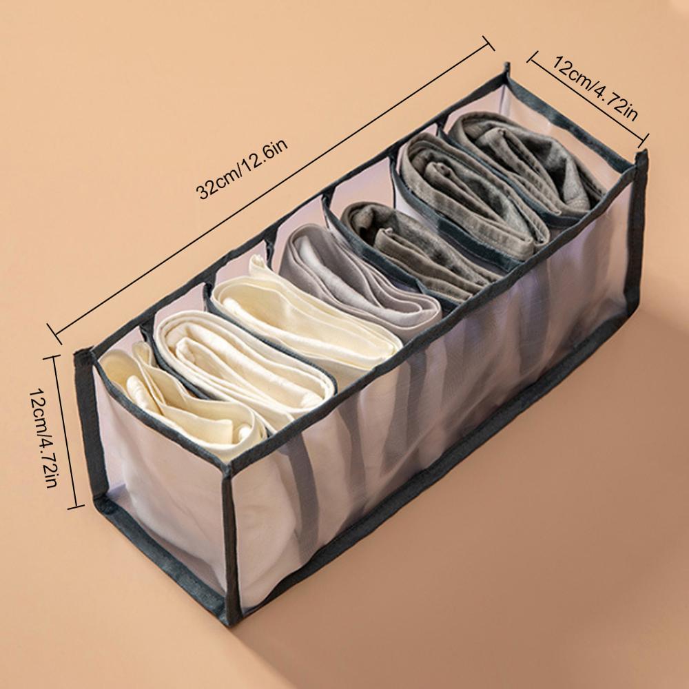 Drawer Organizer Divider Underwear Women's Socks Artifact Cloth Art Drawer Type Separated Household Compartmental Box Dropshippi